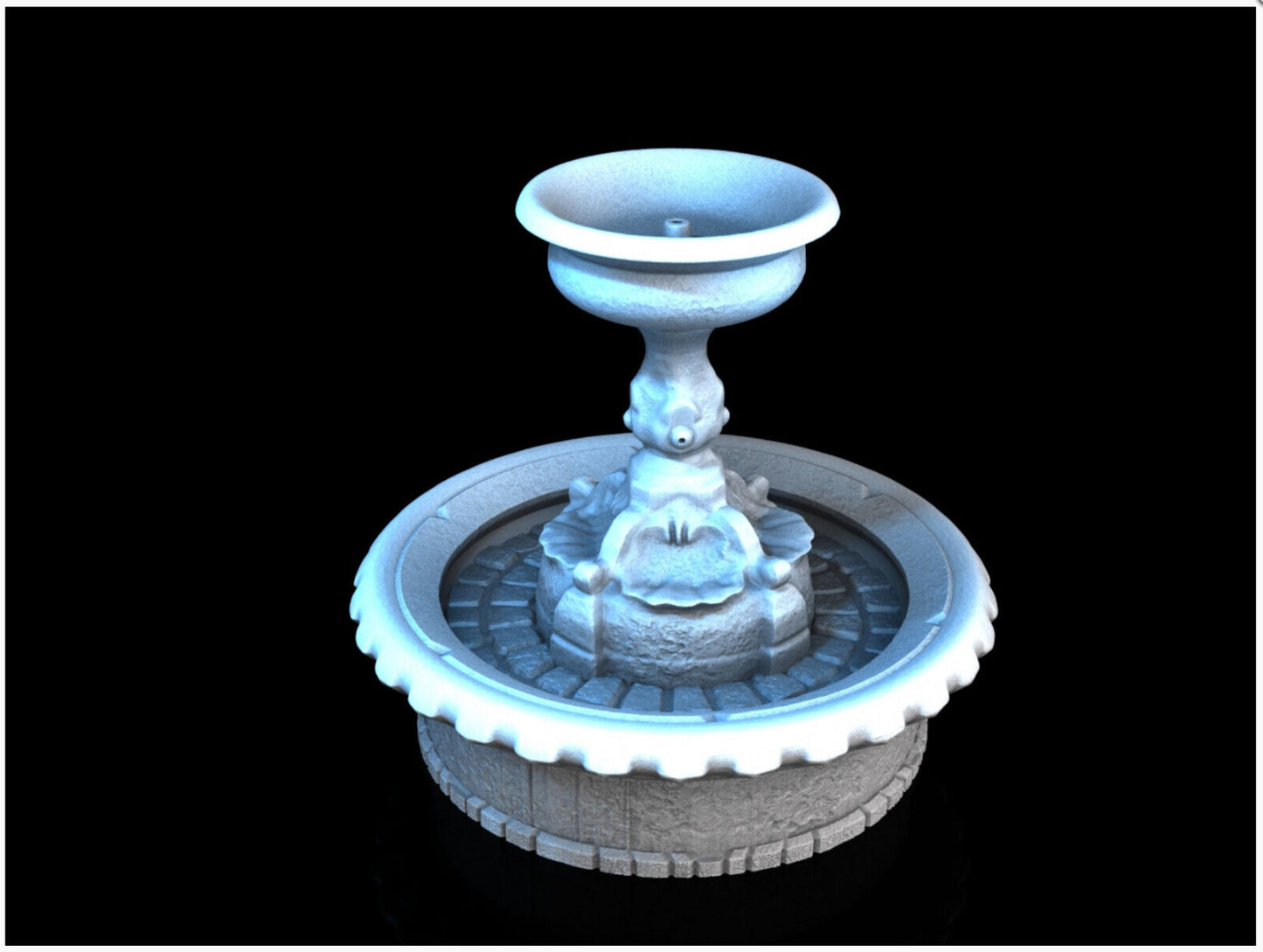 Fountain - 28mm DND/Wargame/RPG Terrain image 0