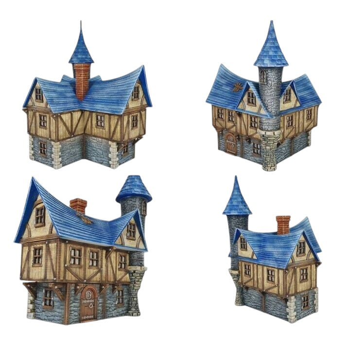 Tower Top House - 28mm DND/Wargame/RPG Terrain image 0