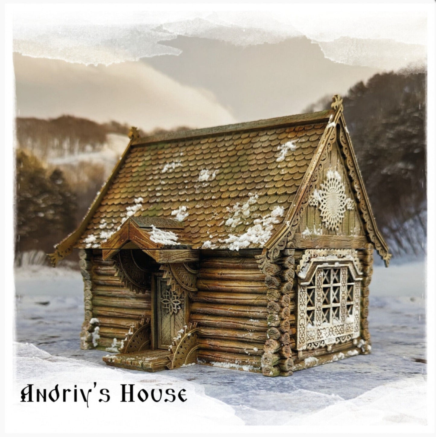 Andriy's House - 28mm DND/Wargame/RPG Terrain image 0