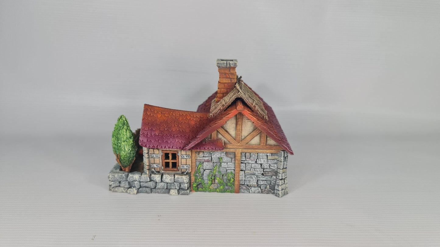 Pumpkin Cottage - 28mm DND/Wargame/RPG Terrain image 6