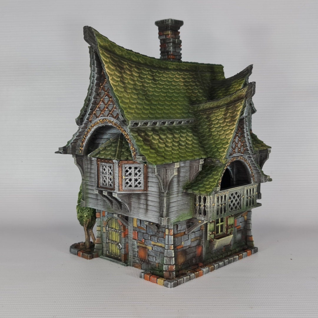 Cabbagetop House - 28mm DND/Wargame/RPG Terrain image 5