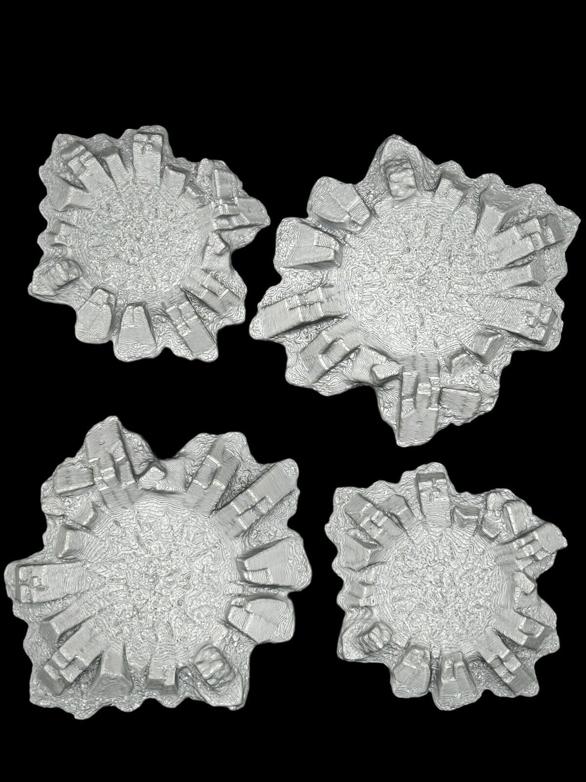 4x 28mm Craters for Tabletop Gaming For Games Like Warhammer - 3D Printed image 2
