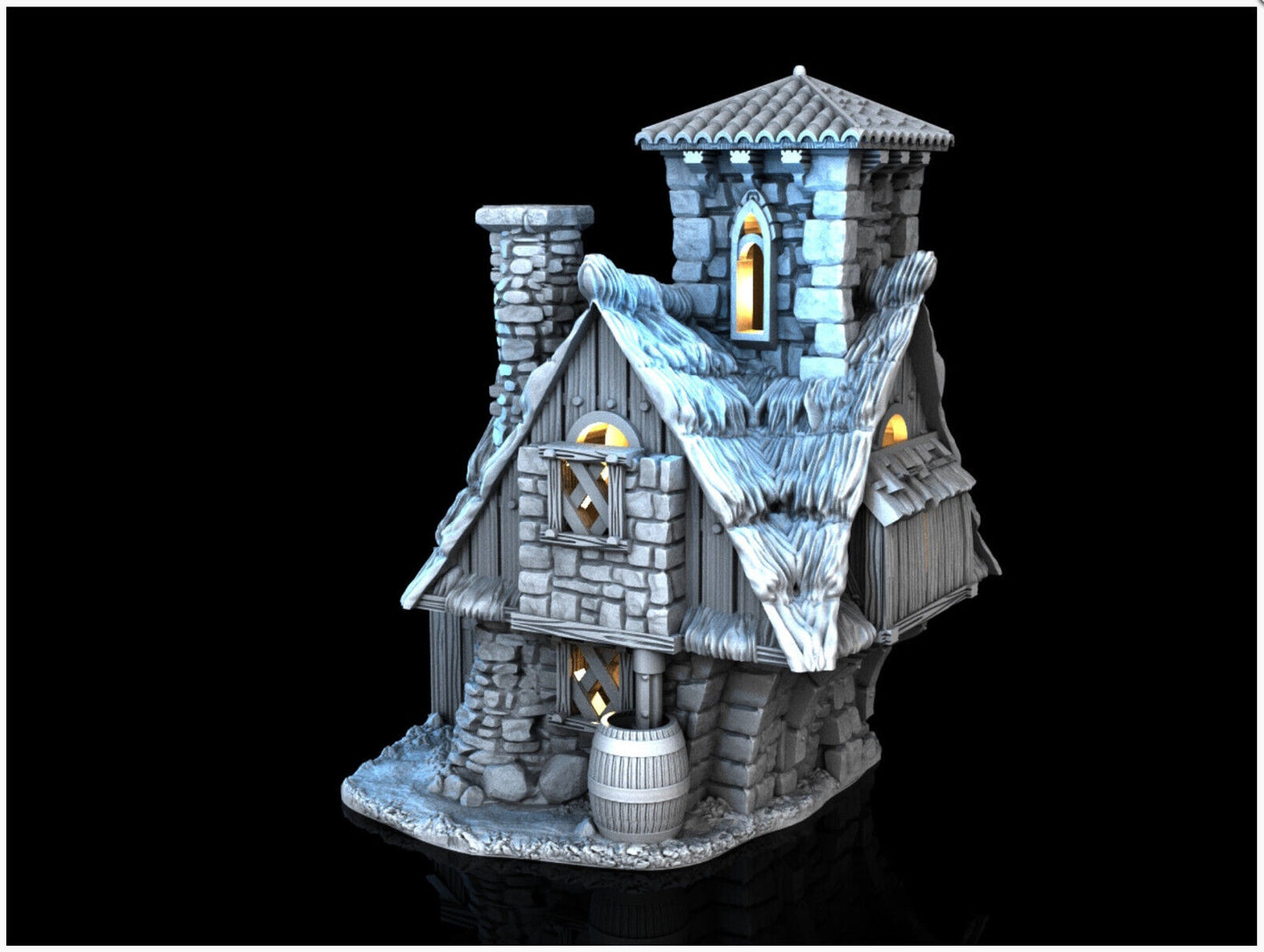 Elderberry Cottage - 28mm DND/Wargame/RPG Terrain image 0
