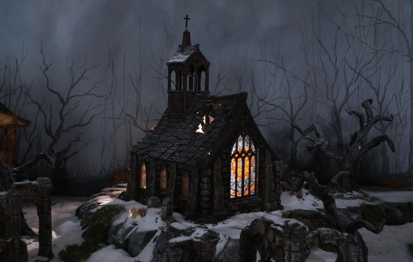 Basilica Ruins - 28mm DND/Wargame/RPG Terrain