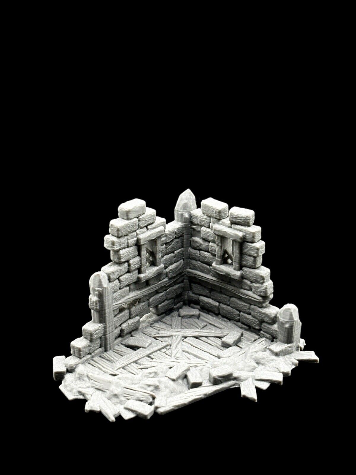 28mm Building Ruins Terrain Scenery for DND, Warhammer, Wargames image 7