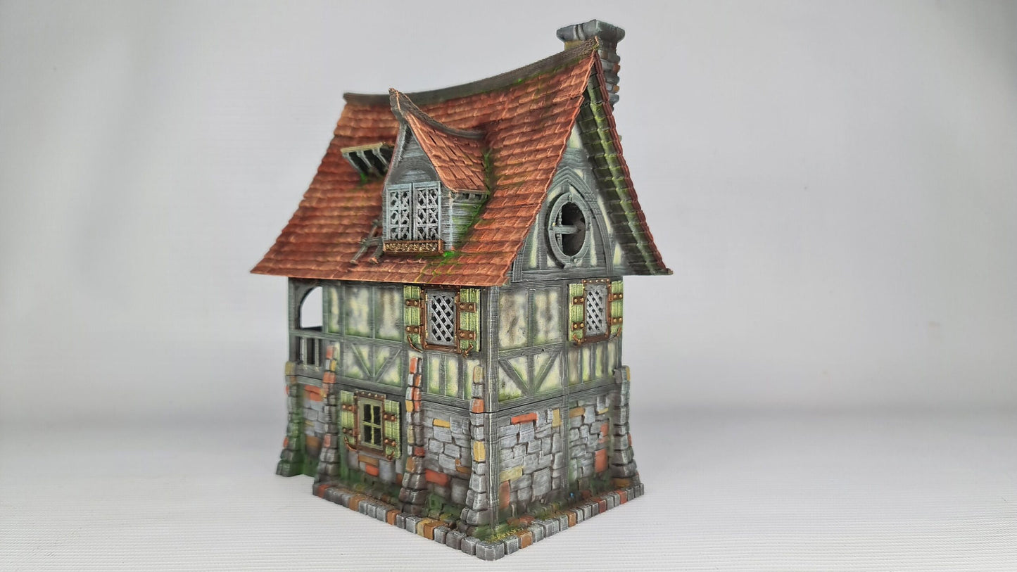 Beetroot House - 28mm DND/Wargame/RPG Terrain image 9