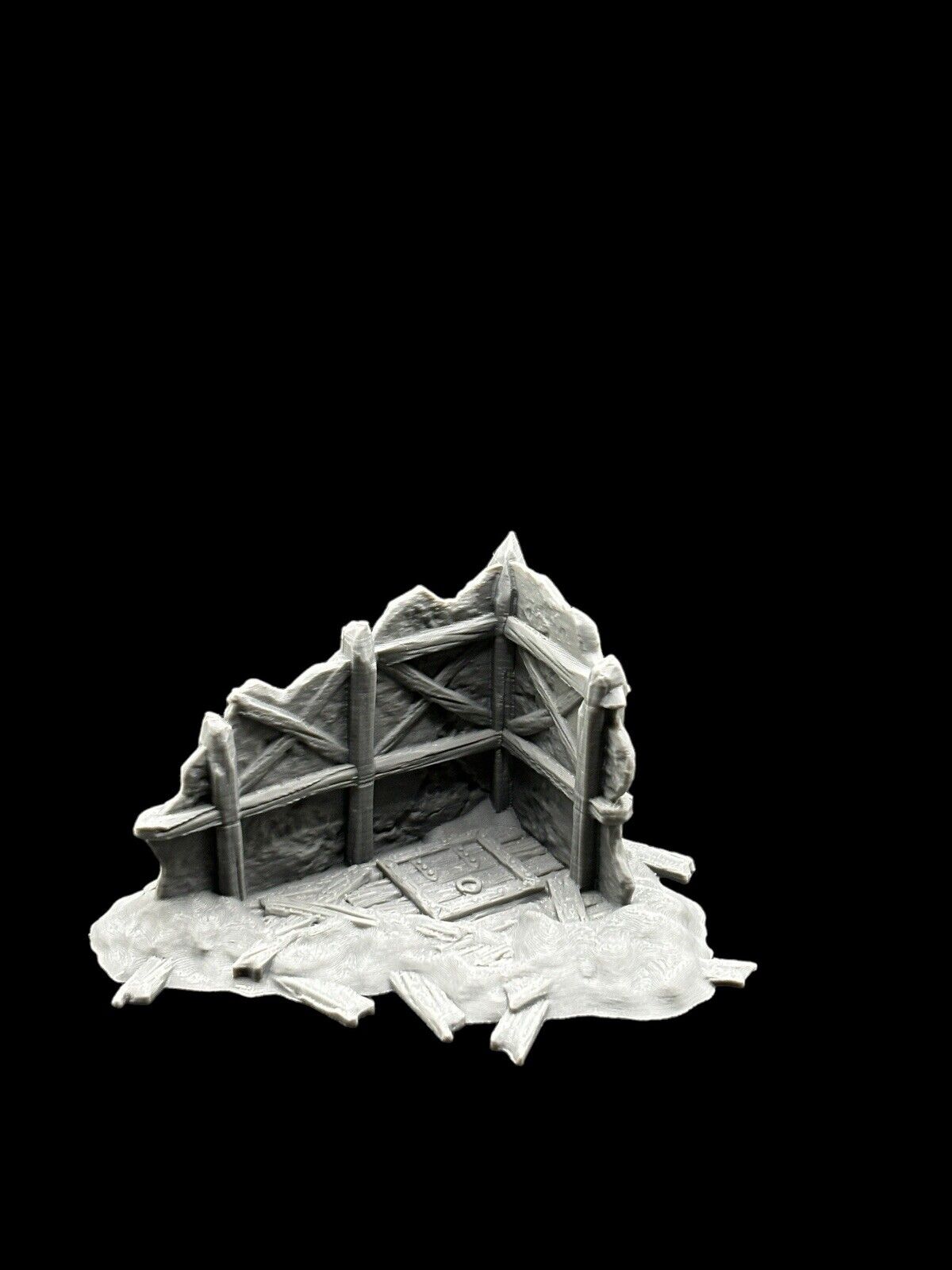 28mm Building Ruins Terrain Scenery for DND, Warhammer, Wargames image 5
