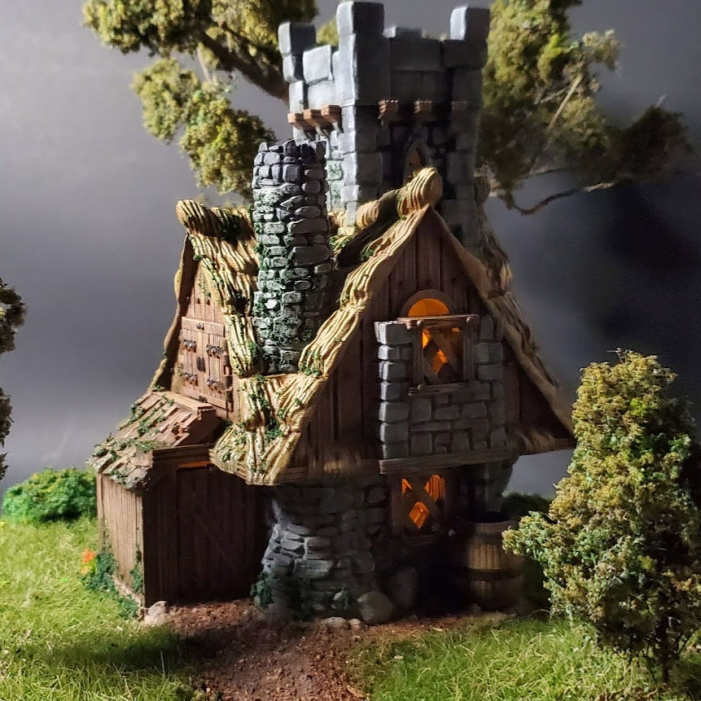 Hemlock Cottage - 28mm DND/Wargame/RPG Terrain image 2