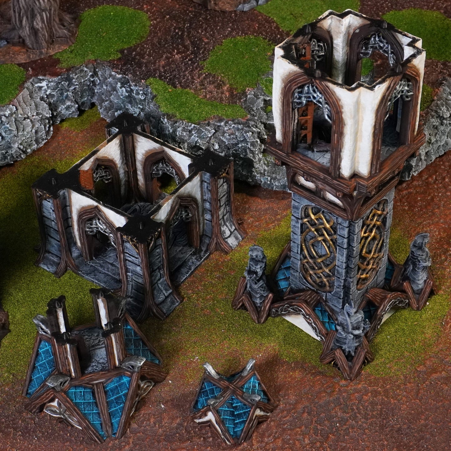 Elven Watchtower - 28mm DND/Wargame/RPG Terrain image 0