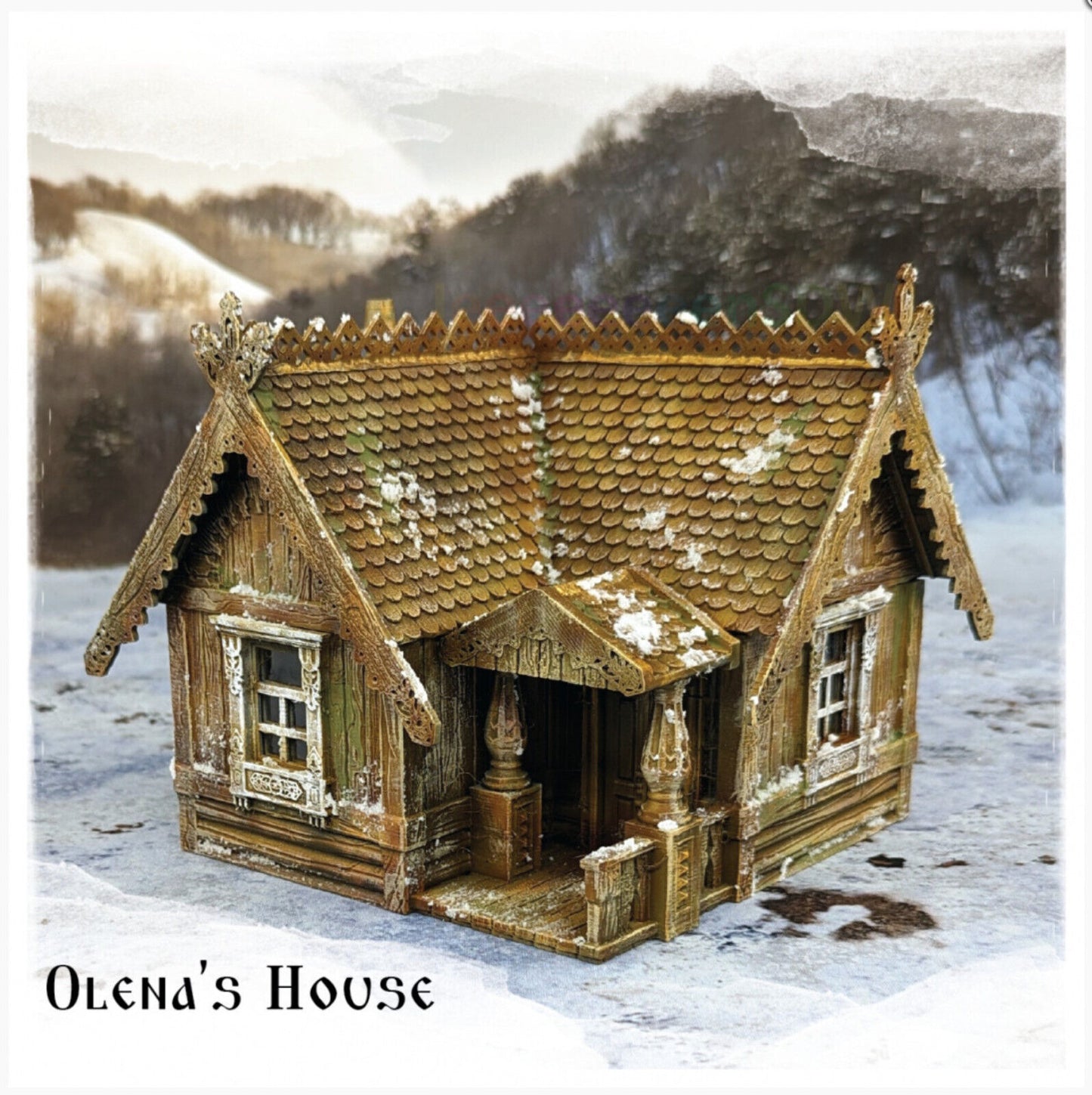 Olena's House - 28mm DND/Wargame/RPG Terrain image 0