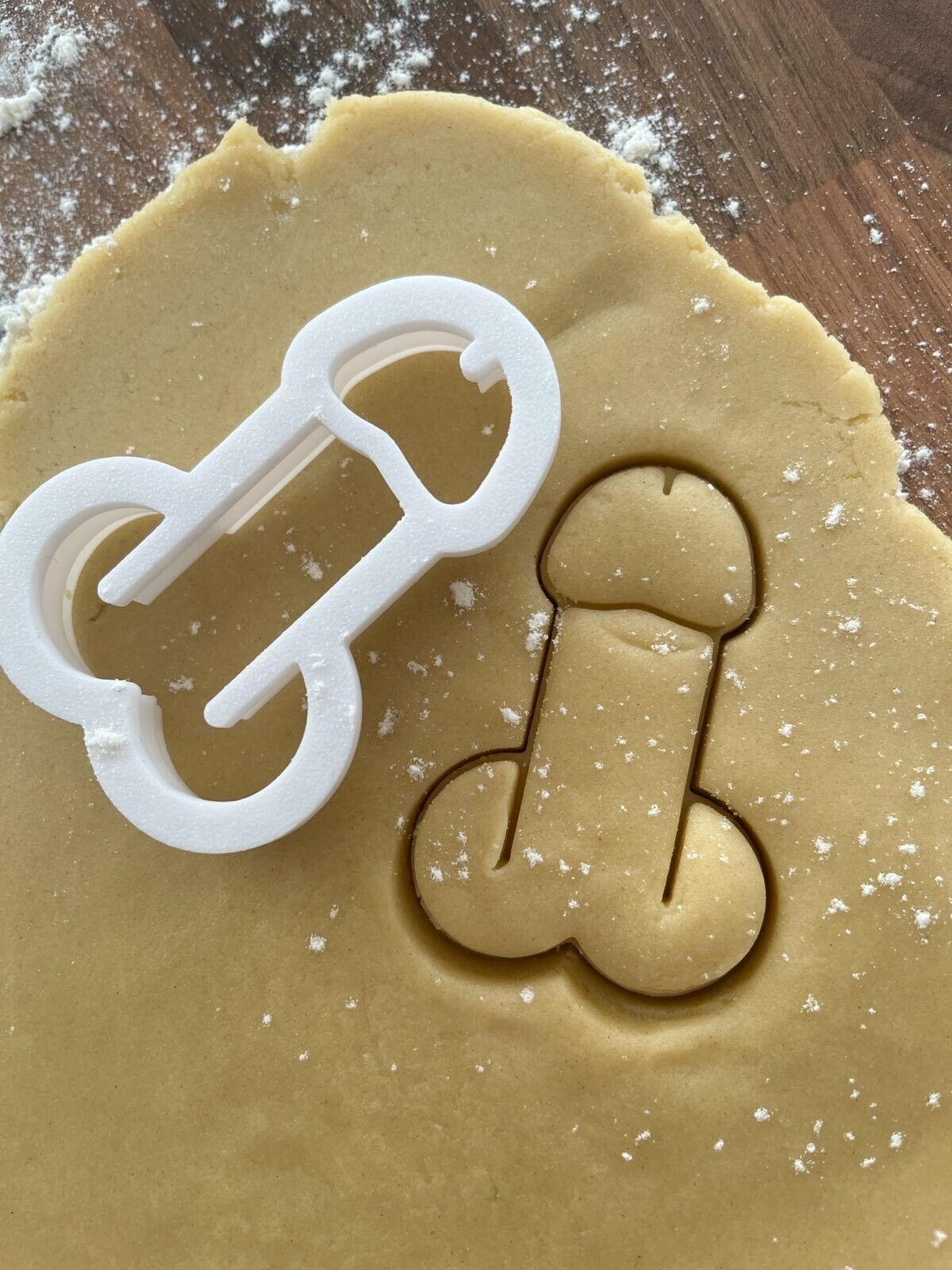 Penis Shaped Cutter Cookies Biscuits Icing Fondant Clay Playdoh image 0