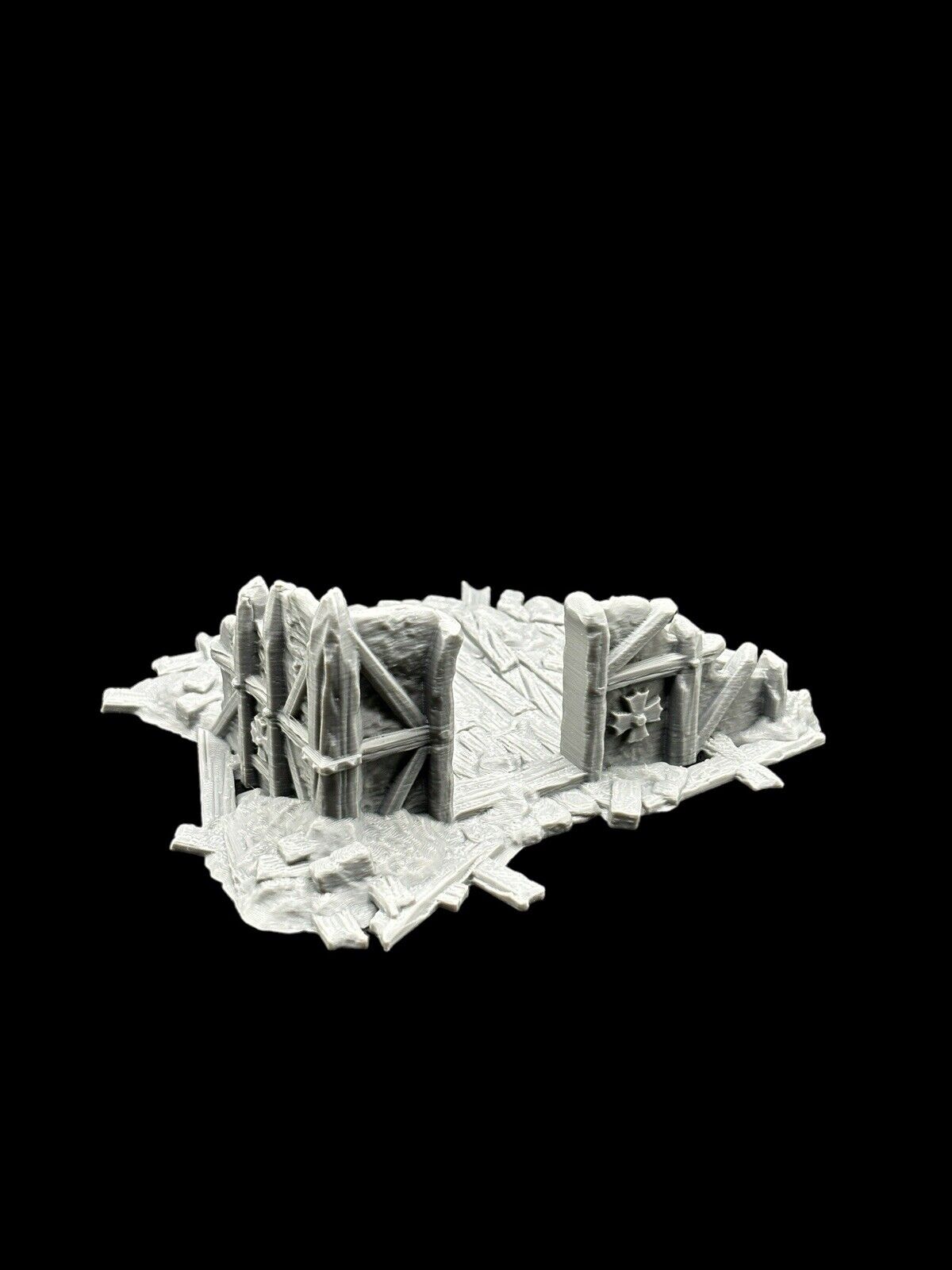 28mm Building Ruins Terrain Scenery for DND, Warhammer, Wargames image 3