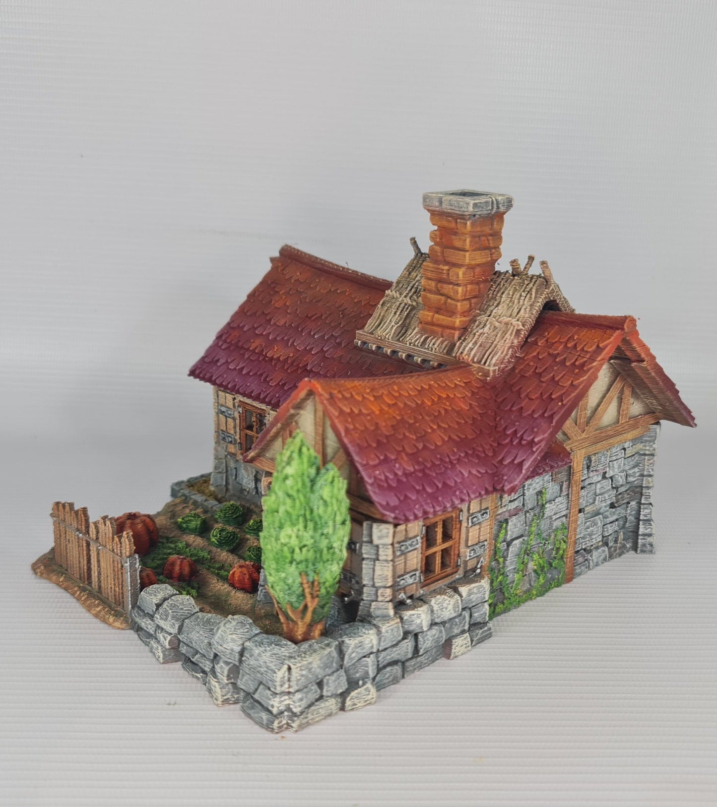 Pumpkin Cottage - 28mm DND/Wargame/RPG Terrain image 4