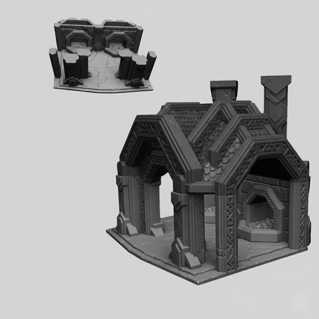 Forge - 28mm DND/Wargame/RPG Terrain