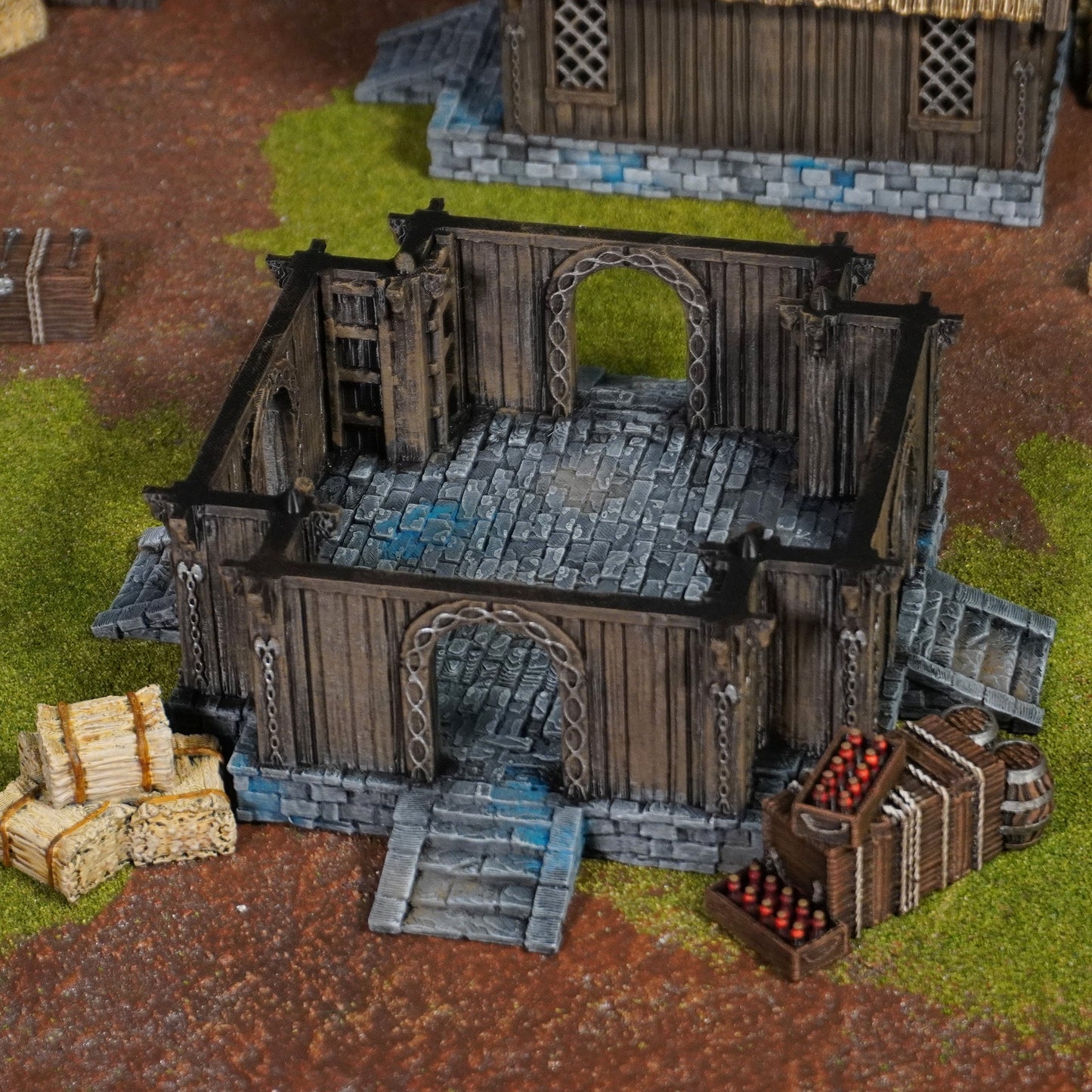 Barracks - 28mm Tabletop Terrain for Epic Adventures - Molten Prints