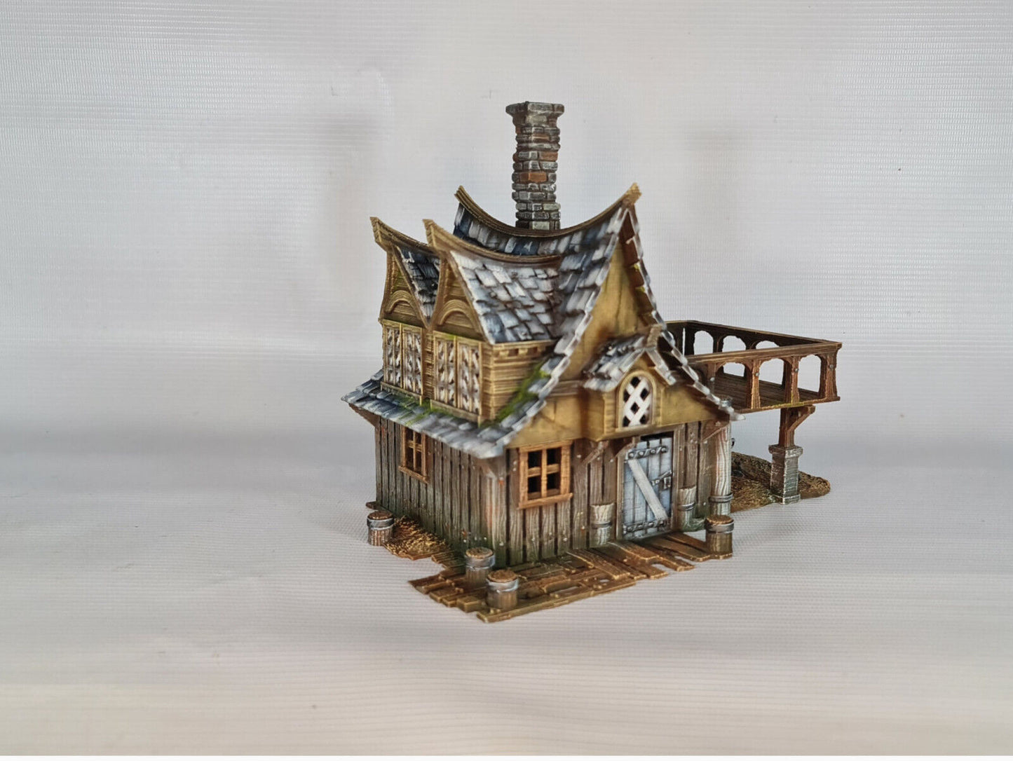 River Masters Hut - 28mm DND/Wargame/RPG Terrain image 1