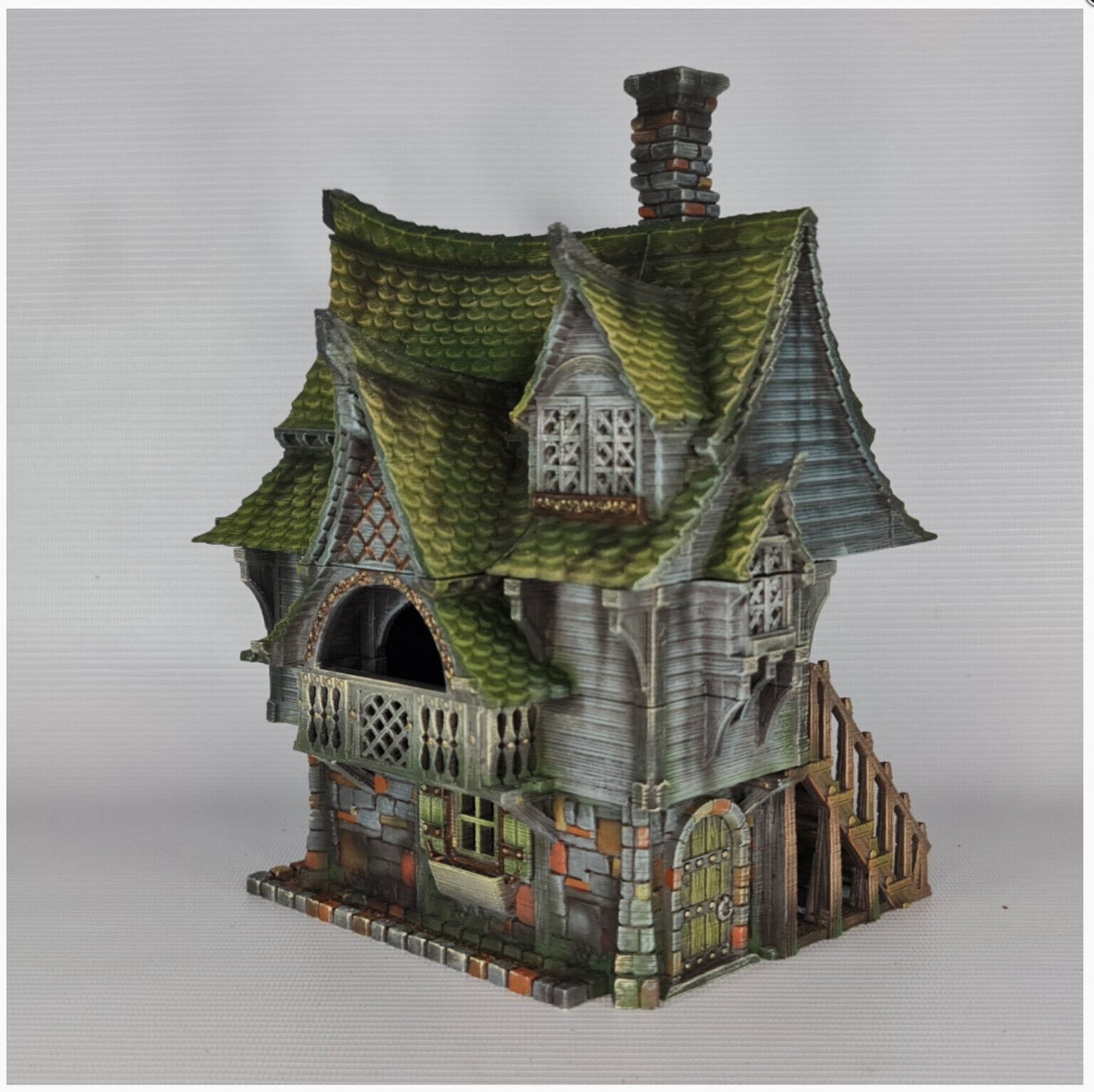 Cabbagetop House - 28mm DND/Wargame/RPG Terrain image 0