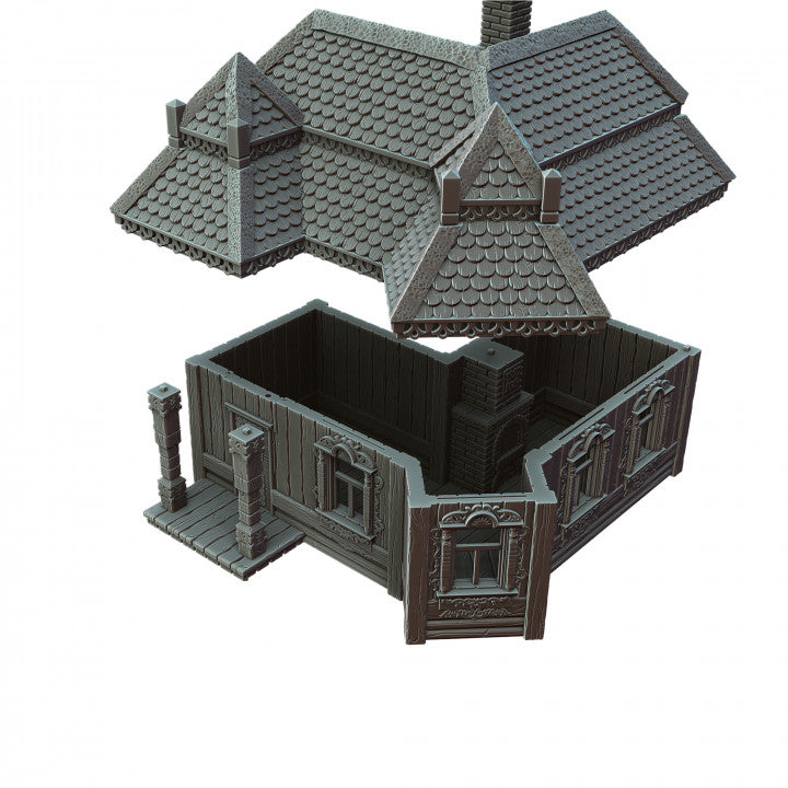 Tanya's House - 28mm DND/Wargame/RPG Terrain image 3
