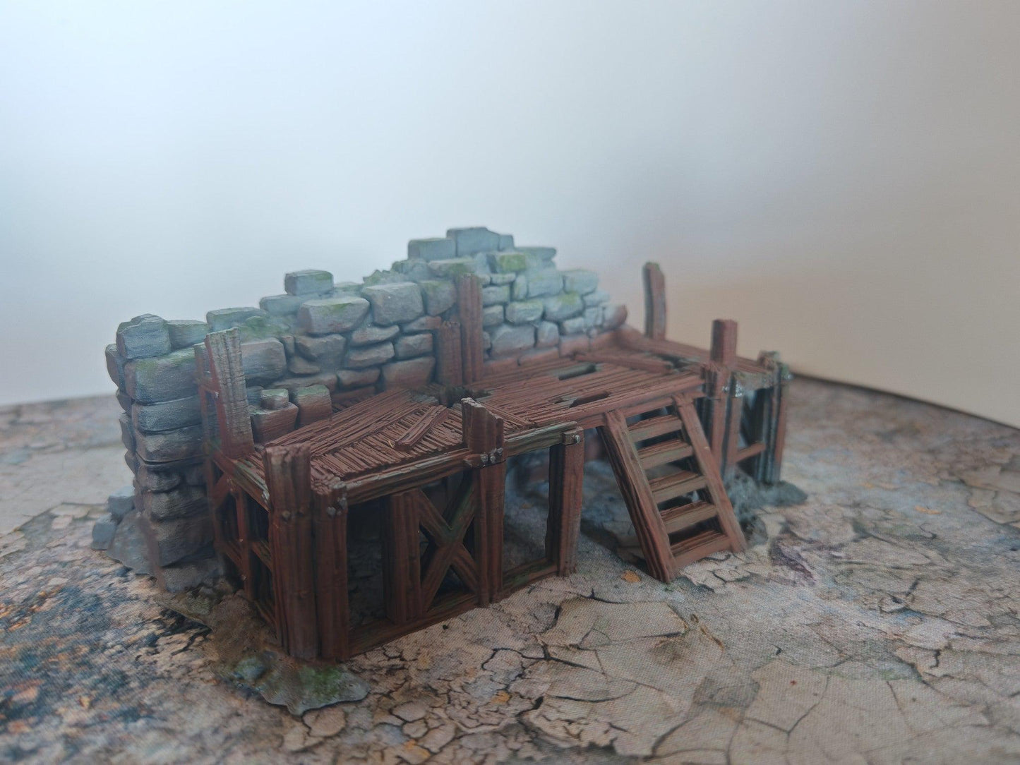 Rubble Barricades - 28mm DND/Wargame/RPG Terrain - Molten Prints
