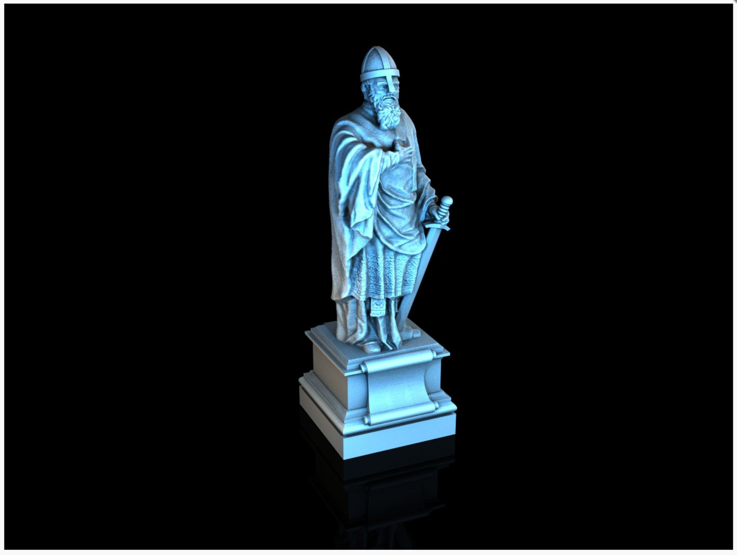 Statue Oath - 28mm DND/Wargame/RPG Terrain - Molten Prints