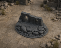 Dun Kaeroth Ruin 3 in a dark fantasy tabletop scene