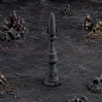 Alien Objective in scene on a wargaming table