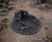 Dun Kaeroth Ruin 7 in a dark fantasy tabletop scene