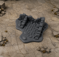 Lower Ruins 11 in a dark fantasy tabletop scene