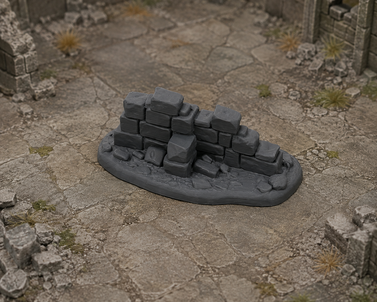 Lower Ruins 18 in a dark fantasy tabletop scene