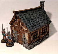 Cottage - 28mm DND/Wargame/RPG Terrain - Molten Prints