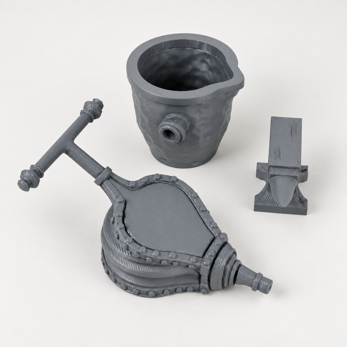 Beyond Misty Hollow Forge: Assembled reference