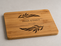 AI-styled supplementary angled concept showing the engraved design and layered bamboo edge
