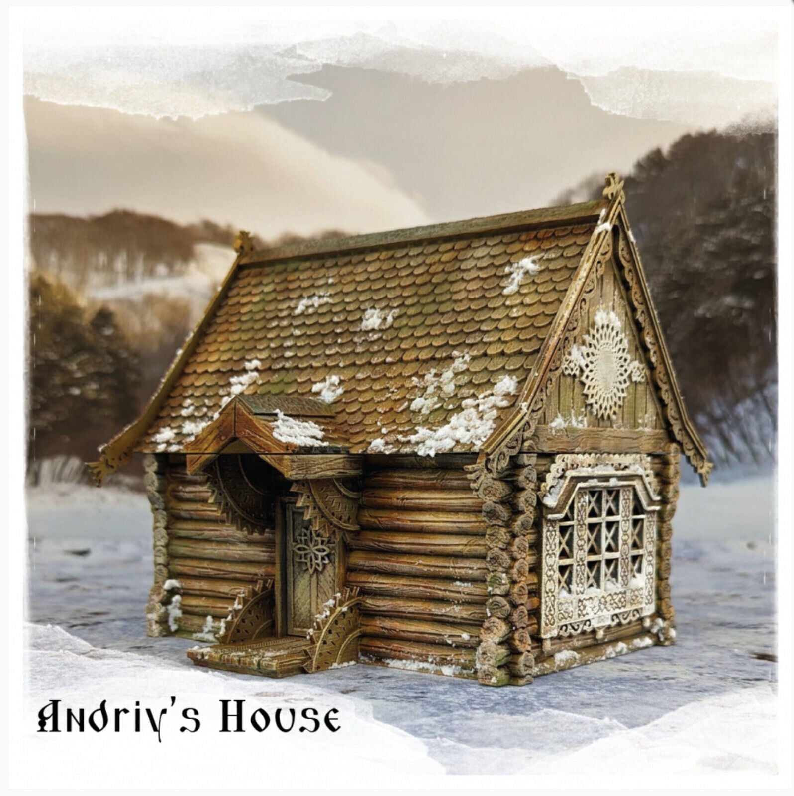 Andriy's House - 28mm DND/Wargame/RPG Terrain image 0