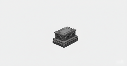 Dwarven Sarcophagus - 28mm DND/Wargame/RPG Terrain