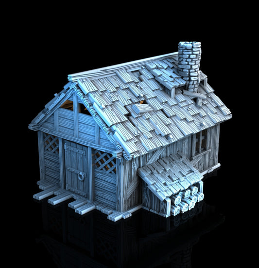 Lumberjack House - 28mm DND/Wargame/RPG Terrain