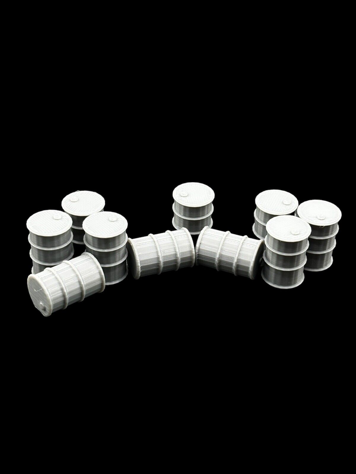 20x Barrels Terrain Scatter 28mm Scale For Games Like Warhammer / Wargaming - Molten Prints
