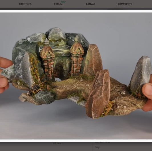 Barrow - 28mm DND/Wargame/RPG Terrain