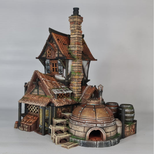Blackthorn Distillery - 28mm DND/Wargame/RPG Terrain