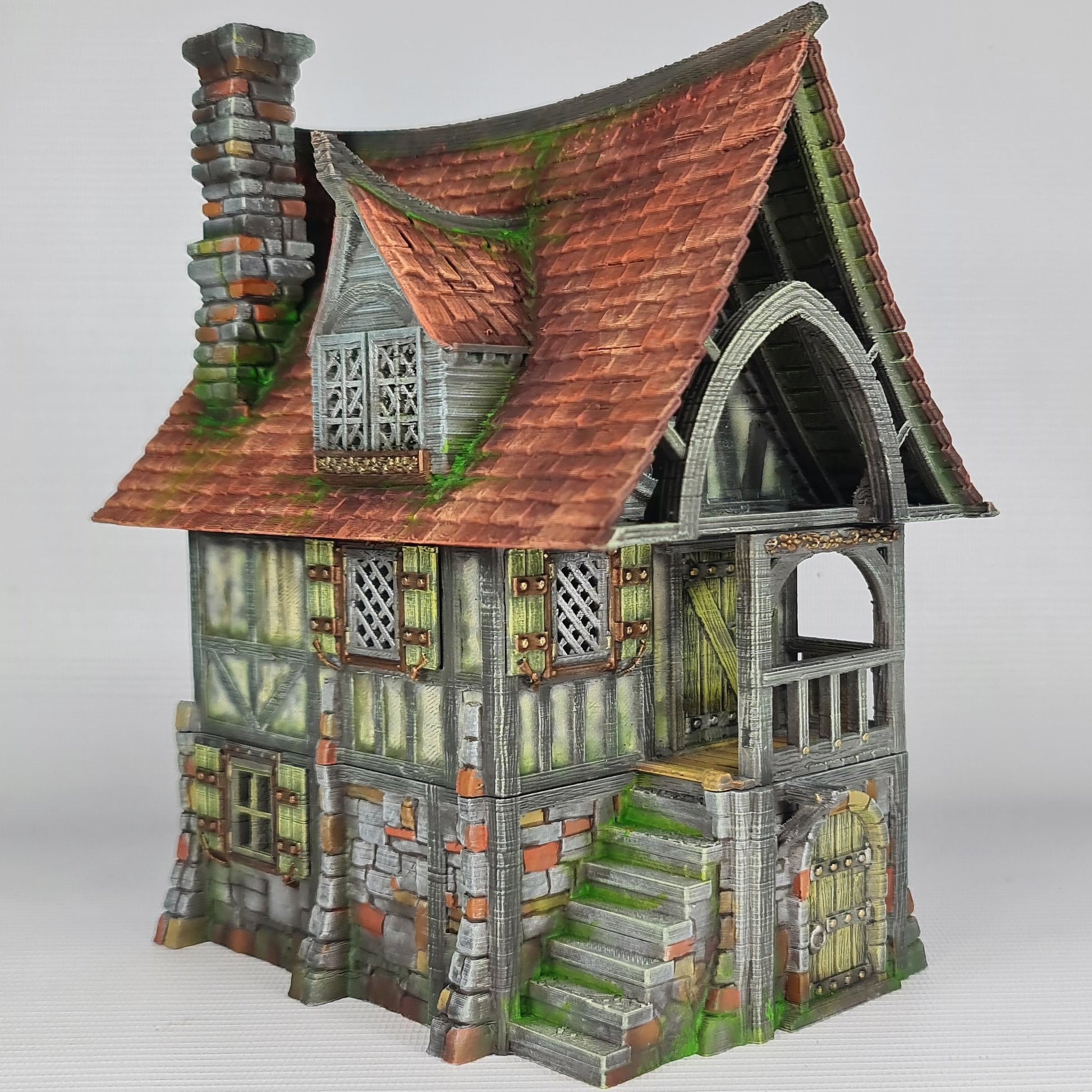 Beetroot House - 28mm DND/Wargame/RPG Terrain image 4