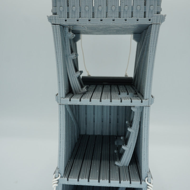 Siege Tower - 28mm DND/Wargame/RPG Terrain