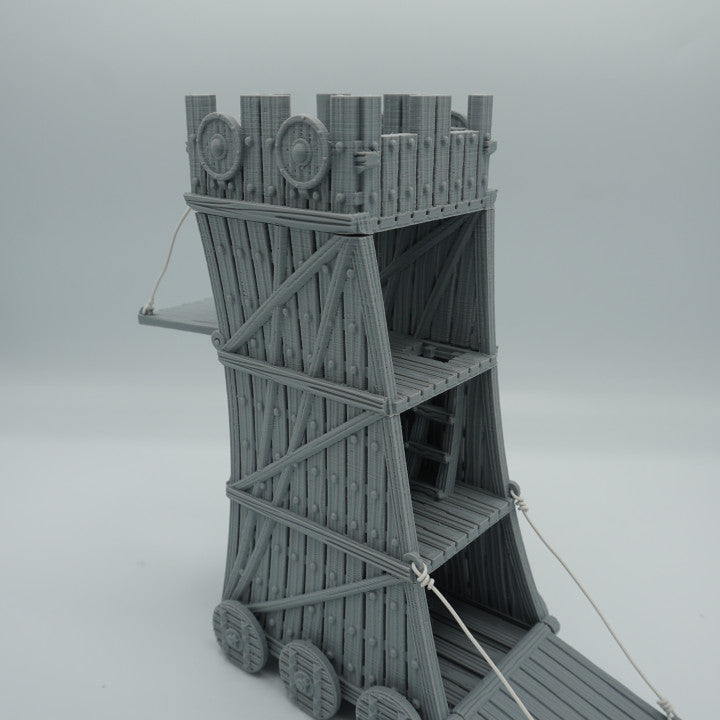 Siege Tower - 28mm DND/Wargame/RPG Terrain