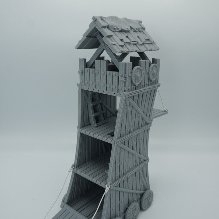 Siege Tower - 28mm DND/Wargame/RPG Terrain