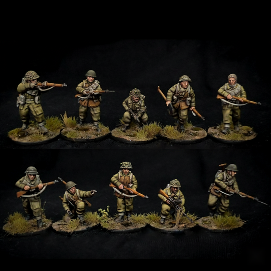Rifle Squad - Canadian - 28mm WW2 Wargaming