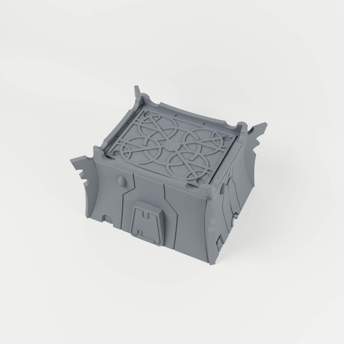 Alien Structure 01 unpainted 28mm tabletop terrain