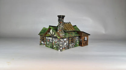 Autumn Fall Inn - 28mm DND/Wargame/RPG Terrain - Molten Prints