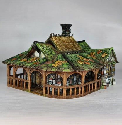 Autumn Fall Inn - 28mm DND/Wargame/RPG Terrain - Molten Prints