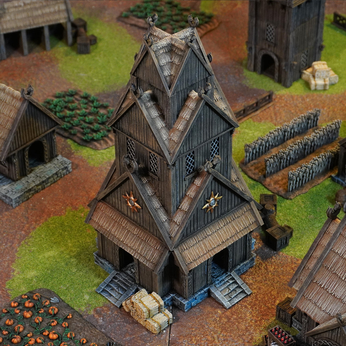 Barracks - 28mm Tabletop Terrain for Epic Adventures - Molten Prints