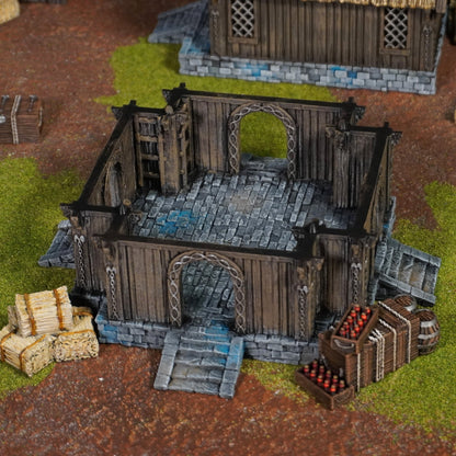 Barracks - 28mm Tabletop Terrain for Epic Adventures - Molten Prints