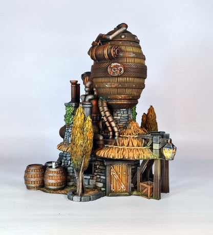 Beer Brewery - 28mm DND/Wargame/RPG Terrain - Molten Prints
