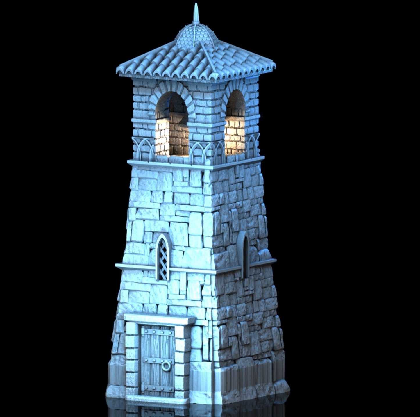 Bell Tower - 28mm DND/Wargame/RPG Terrain - Molten Prints